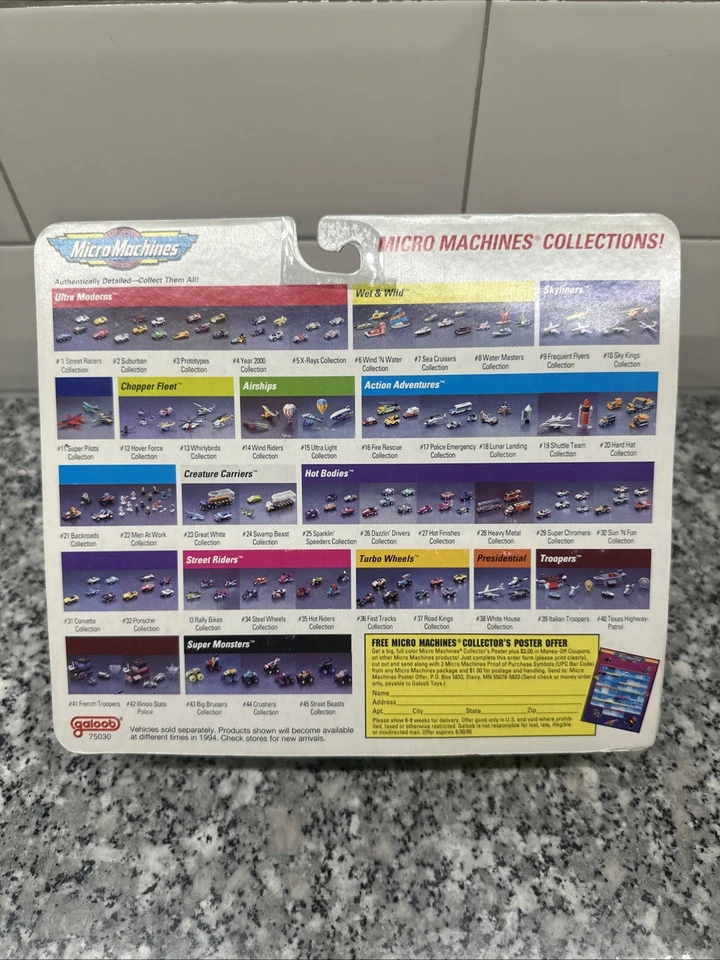 Micro Machines Ultra Moderns X Rays Collection 75030 Acura NSX Miata Mercedes - Image 3 of 4