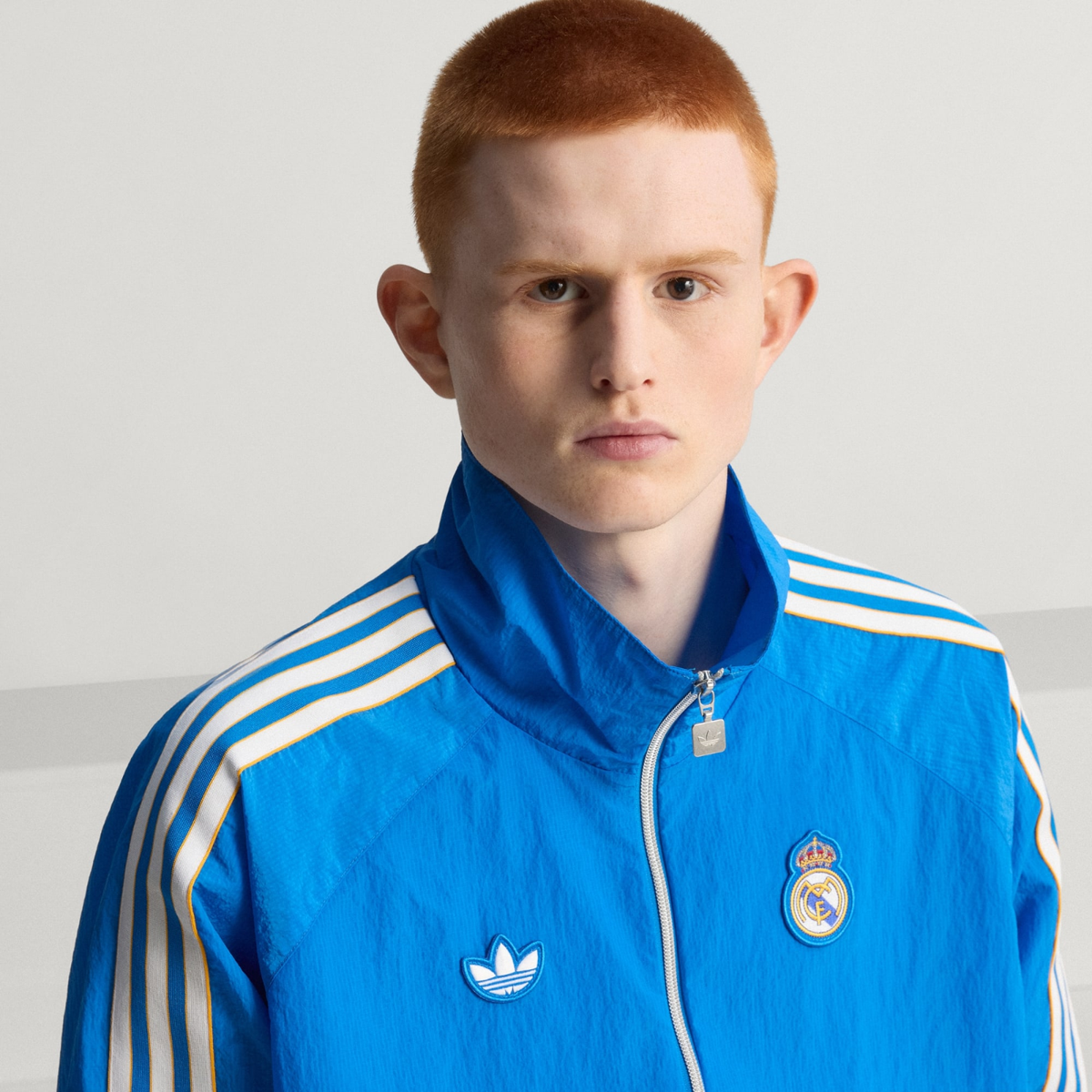 adidas Real Madrid Terrace Icon Half-Zip Jacket KC3736 Japan Size