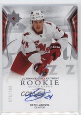 2021-22 Upper Deck Ultimate Collection Rookies 70/299 Seth Jarvis #102 Auto 0c3