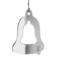 Fink Deko- AnhäNger Glocke Edelstahl 15 Cm Als Fensterdeko & Christbaumschmuck