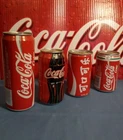Coca-Cola Vintage Collectible Cans: Lot of 4