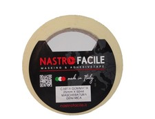 72 ROTOLI 25X50 NASTRO ADESIVO MASCHERATURA GENERICA/CARROZZERIA  CARTA GOMMATA