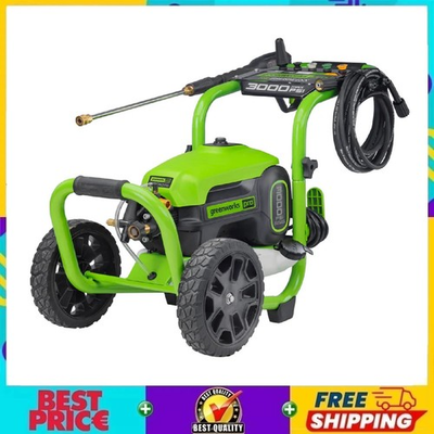 #ad ⚡ Greenworks 3000 PSI 2.0 GPM Cold Water Electric Pressure Washer 🔥 $299.99