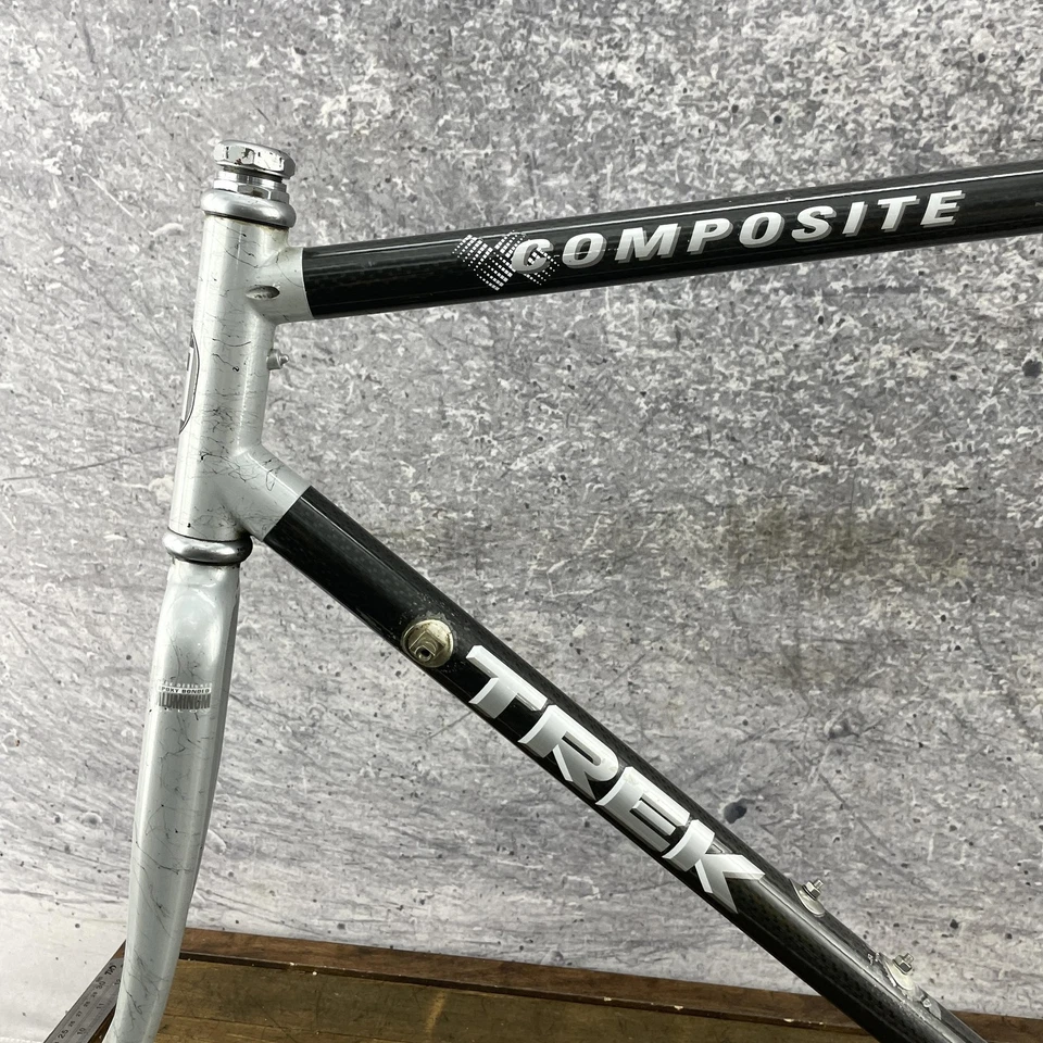 Cuadro de carretera Trek 2100 vintage 57 cm Easton compuesto de carbono EE. UU. 700c 126 Foto 2 de 4