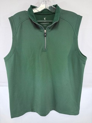 Fairway & Greene F&G Tech Green Golf 1/4 Zip Vest in size Large