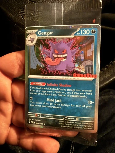 Gengar 050/088 Pokemon TCG GameStop Promo - SEALED