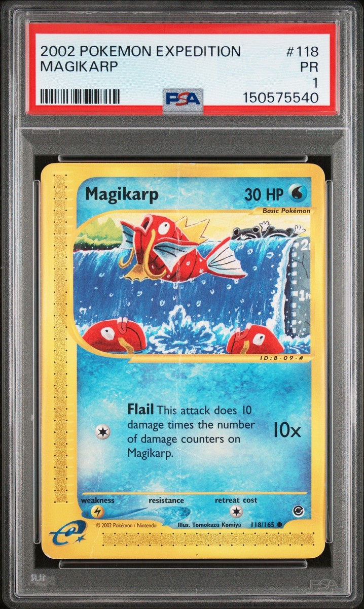 Magikarp 118/165 Expedition Base Set Regular for sale online | eBay