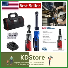 ACDelco G12 Series 12V Cordless Ratchet Kit: Compact Power for Auto & Home