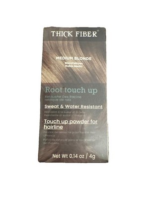 Thick Fiber Root Touch Up Powder Medium Blonde