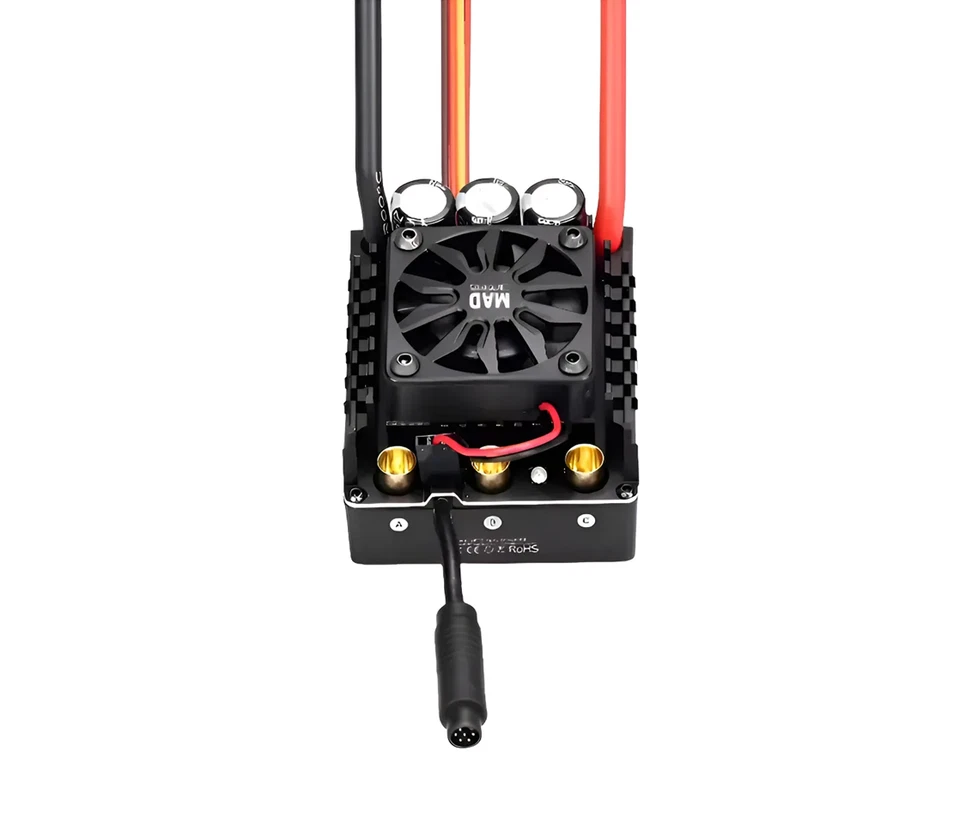 MADMAX-8 HV ESC 3-8S LiPo 33.6V 1/5 RC Car Brushless Motor (*NO TARIFFS TO USA) - Image 3 of 4