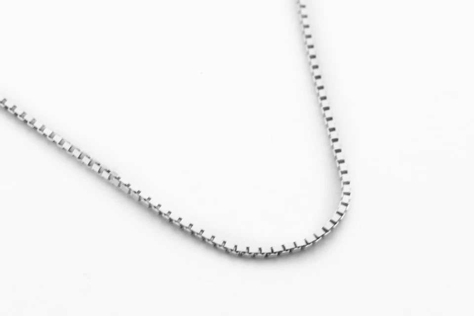 catena girocollo veneta veneziana oro bianco 18kt. cm.45 cm.50 cm.60 gr. 1,8-2,0 - Immagine 2 di 4