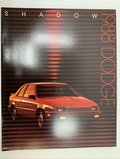 1988 Dodge Shadow Brochure