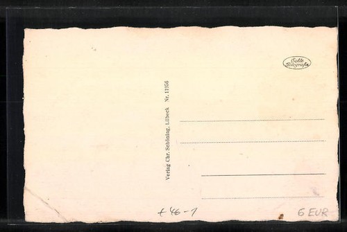 Frankfurt a. O., Brücke mit Strassenbahn und Kirche, Ansichtskarte Bartko-Reher - Bild 2 von 2