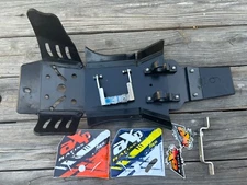 AXP Racing AX1432 Xtrem HDPE Skid Plate Black KTM 450 Husqvarna FE 501 20-23