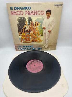 El Dinamico PACO FRANCO Y Su Sonora Constelacion Latin LP 1985 Rare Latin LP