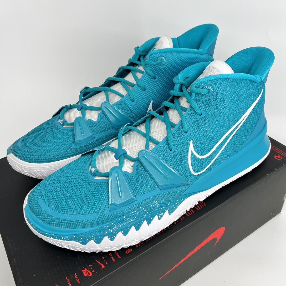 Size 15.5 Nike Kyrie 7 TB Promo Rapid Teal DM5042-403 Mens  display picture 2