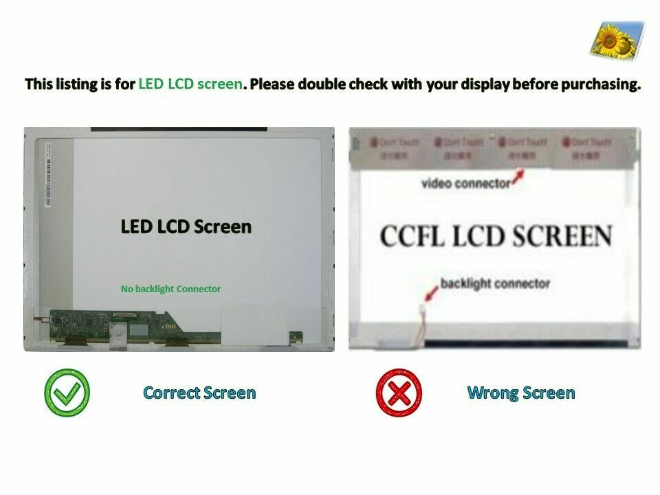 INFOELETTRONICA - Display LCD 15,6 Pollici LED Compatibile Con N156BGE-L21, Ricambio Per Laptop, Qualità Italiana - 4