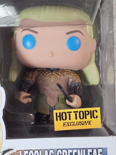 Funko Pop LOTR The Hobbit Legolas Greenleaf 46 Hot Topic Exclusive - Blue Eyes - Picture 2 of 8