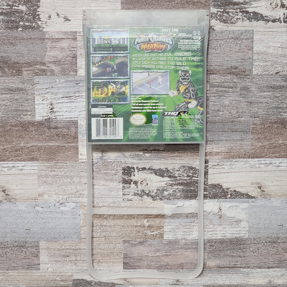 Power Rangers Wild Force GBA Game Boy Advance New Factory Sealed Mint - Image 4 of 4