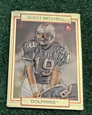 SCOTT MITCHELL - UTAH - 1990 ACTION PACKED ROOKIE/UPDATE ROOKIE CARD #12 - NFL. rookie card picture
