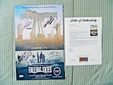 Falling Skies Cast Signed 11
