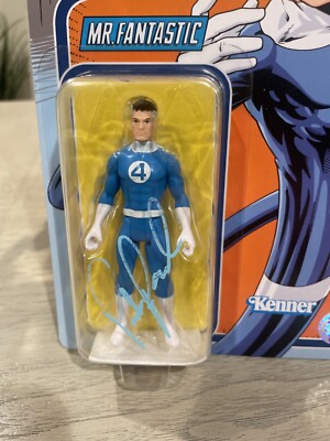 Pedro Pascal Signed Mr Fantastic Action Figure KB Authentic