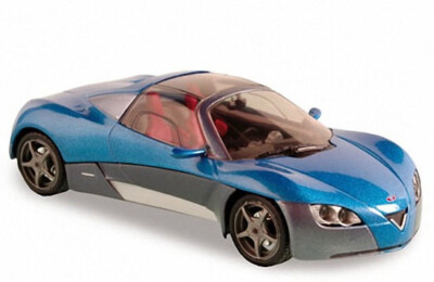 Norev 25000 Venturi Fetish Concept Car in  blaumetallic/grau 1:43 NEU OVP