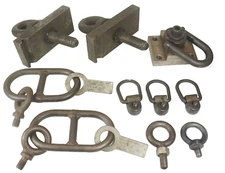 HOIST RINGS Millwrights Rigging Machine Tool LOT