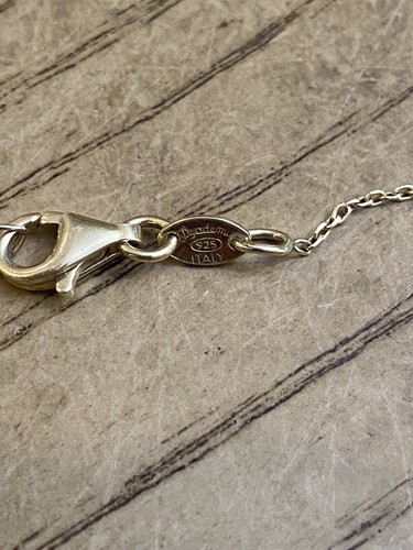 Dyadema Italy Gold Over 925 Sterling Silver Designer Signed Link Necklace 18” - 第 3/3 張圖片
