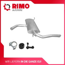 für Seat Altea XL 1.2 TSi 77kW ab 2010 Endschalldämpfer Mit Montagesatz Auspuff