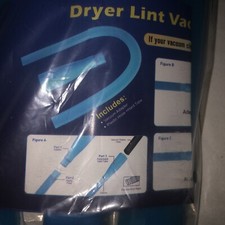 Dryer Vent Cleaner Kit Vacuum Hose Attachment Brush Lint Remover Power Washer US