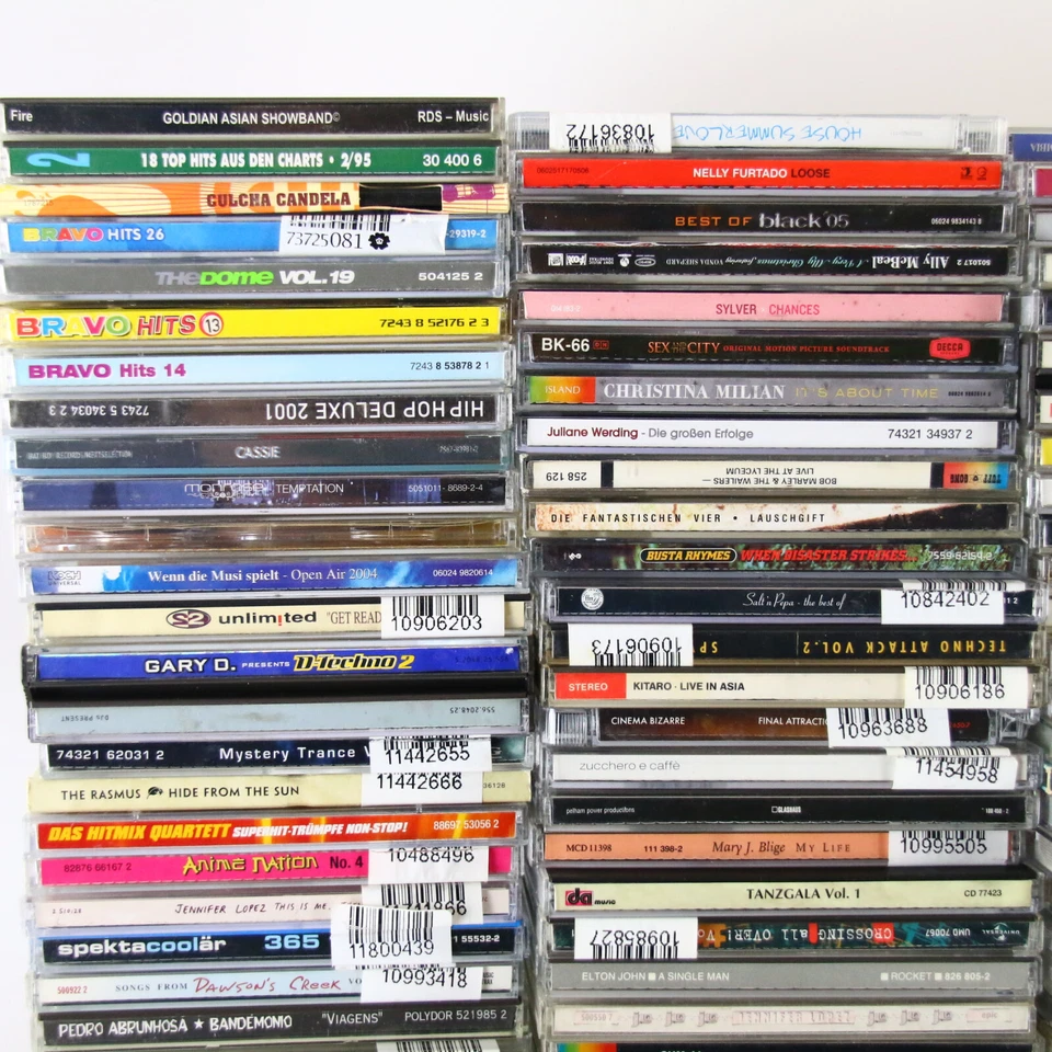 Musik CD Alben Sampler Sammlung Konvolut Music 100 x Rock Metal House Pop Techno - Bild 2 von 4