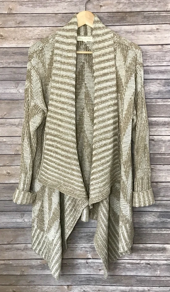 Cárdigan Suéter Staring at Stars Urban Outfitters Chevron Grande Abierto Talla M Foto 2 de 4