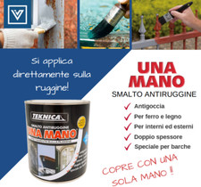 SMALTO ANTIRUGGINE  0.750ML COLORI A SCELTA DIRETTAMENTE SULLA RUGGINE