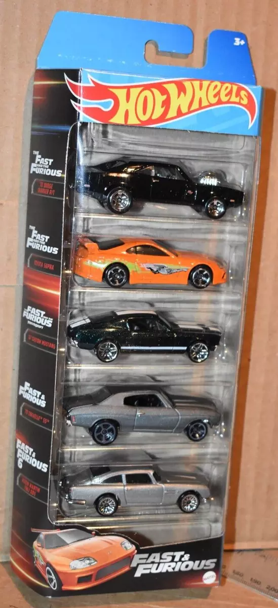 Pack De 5 Hot Wheels - Fast And Furious - Velozes E Furiosos