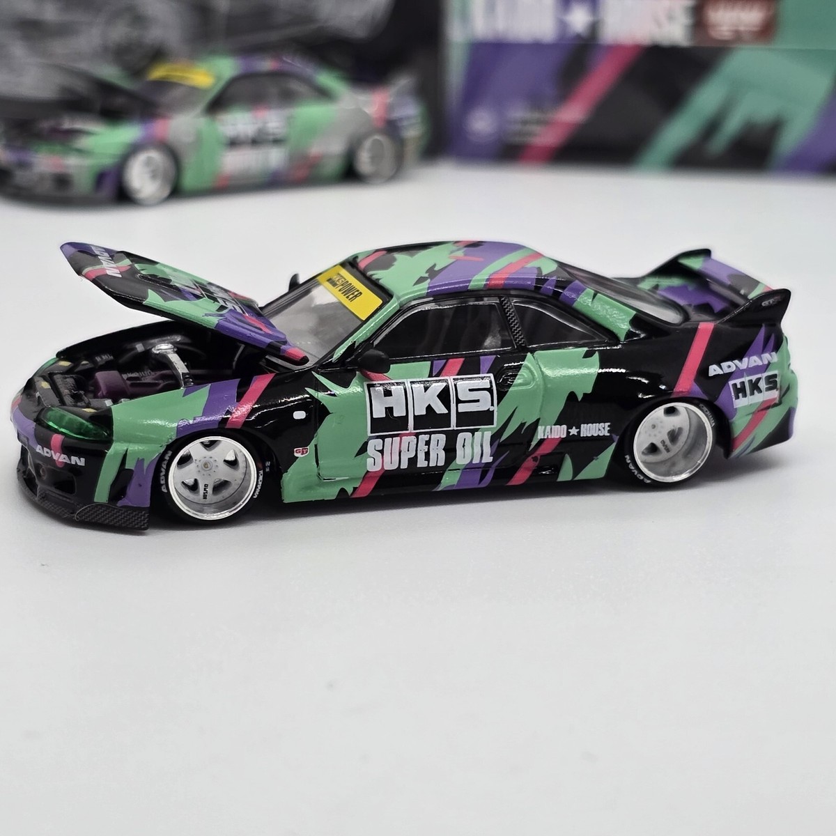 SEALED BOX KAIDO HOUSE x MINI GT NISSAN SKYLINE GT-R (R33