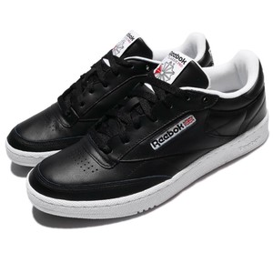 reebok club c black and white