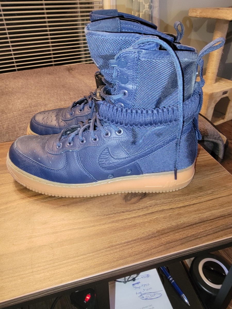 nike sf af1 midnight navy