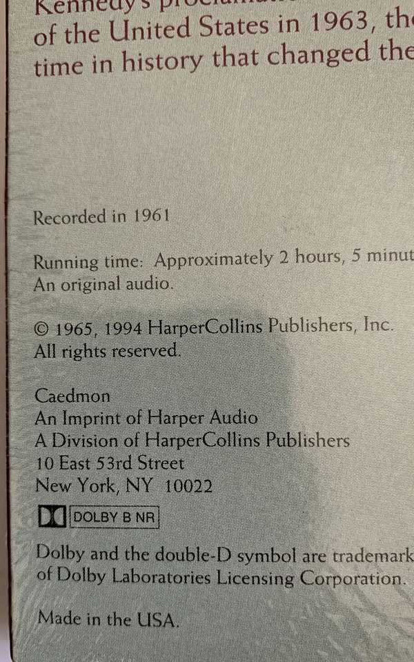  Churchill in His Own Voice by Winston Churchill, NEW Audio Cassette Tapes  - Image 4 of 4