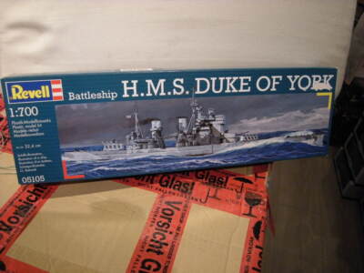 1:700 Revell 05105 Battleship HMS Duke Of York in OVP