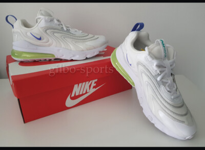 Nike Air Max 270 React ENG GS White Saphire Laser Größe 40 beige CZ4215 100