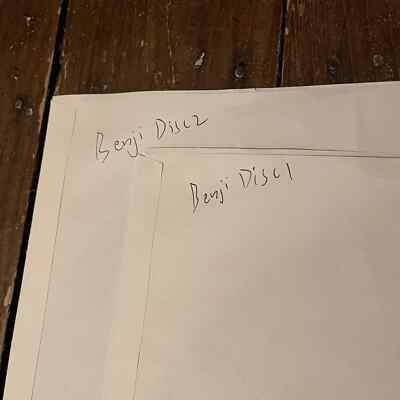 Sun Kil Moon - Benji Vinyl Record TEST PRESSING 2xLP Black Mark Kozelek