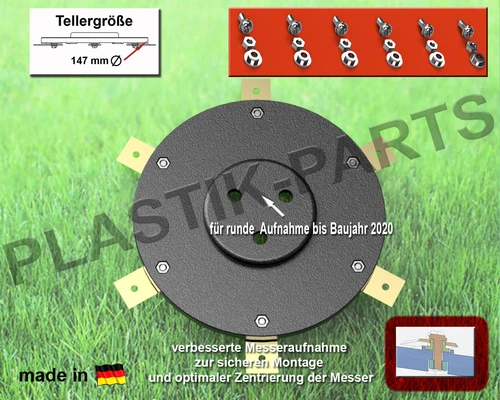 Messerscheibe 6 Klingen Messerteller für Landxcape LX790 LX791 LX792 bis LX835