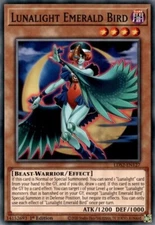 Yugioh! Lunalight Emerald Bird - LDS2-EN127 - Common - 1st Edition Near Mint, En