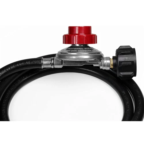 Verstellbarer Propangasregler Schlauch BBQ Grill Brenner Tank & 5 Fuß Schlauch 20 PSIG - Bild 5 von 12