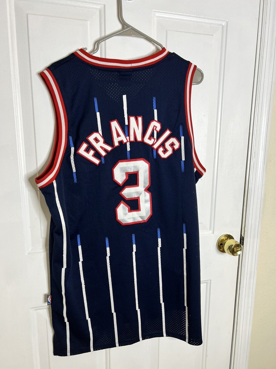 デッドストックNIKE NBA ROCKETS 3 FRANCIS Jersey Vintage Nike NBA Houston Rockets Steve Francis #3 Jersey Men