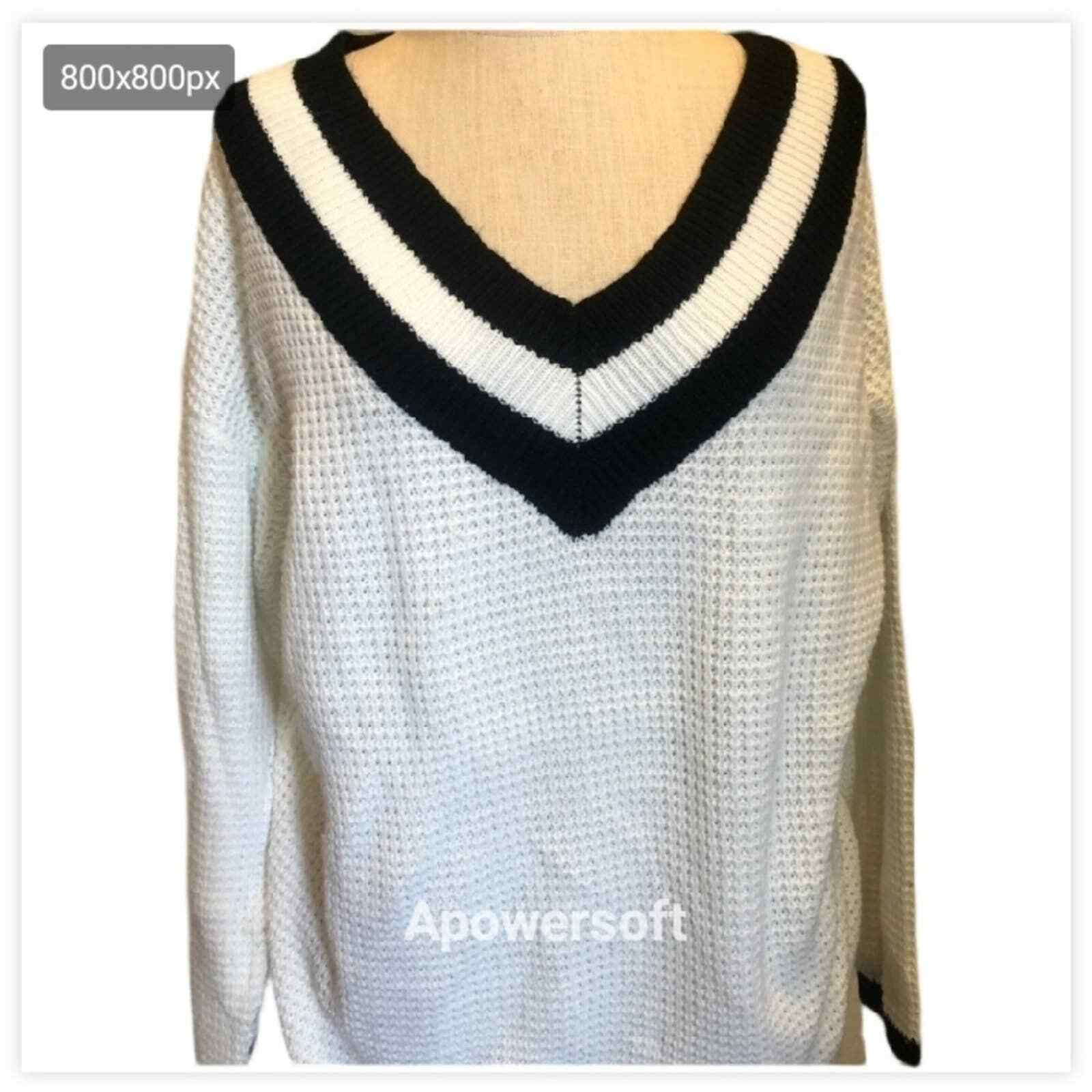 Pure Hype Oversized chunky knit  sweater - image 3