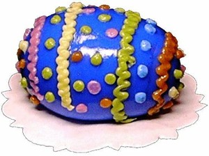 Dollhouse-Miniature-Easter-Egg-Cake-1-12-Scale