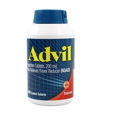 NEW Advil Pain Reliever & Fever Reducer Ibuprofen 200mg 300 Tablets EXP 12/2025+