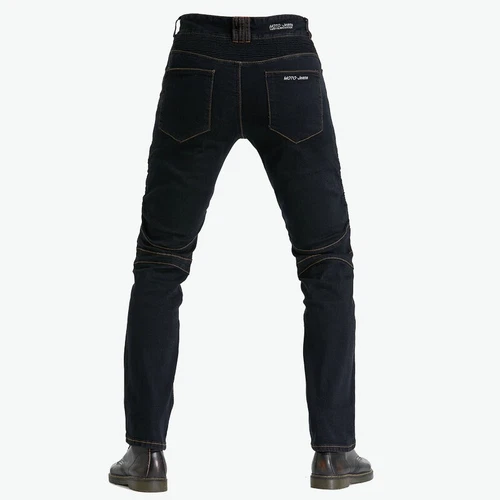 Men Motorcycle Jeans Motorbike Casual Stretch Skinny Slim Fit Pants With Armors- - Picture 11 of 18